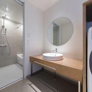 Residential Zimmer mit zwei Einzelbetten